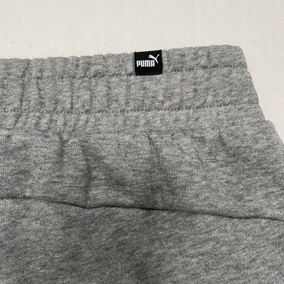 Mens PUMA Athletic Fleece Lined Sweats Sweatpants Sz L  Heather Gray Inseam 28” - Picture 6 of 10